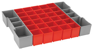 Bosch ORG1A-RED 32 pc. Organizer Insert Set for L-Boxx System