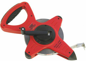 CST/berger 82-10080B 100 Ft. One Sided Pro-Series Zip-Line Nylon-Clad Steel Measuring Tape