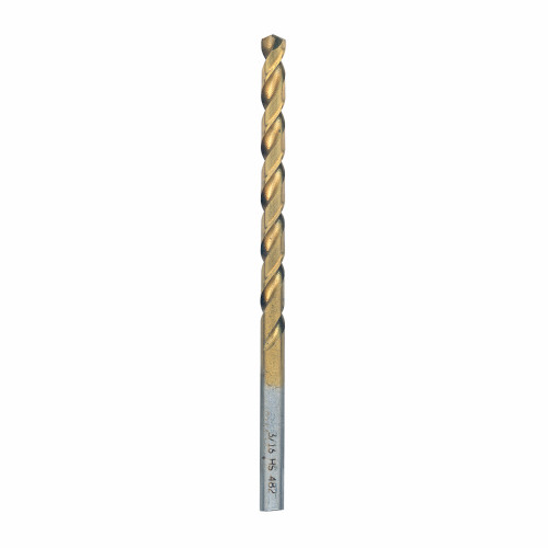 Bosch TI2139 3/16 In. x 3-1/2 In. Titanium Nitride Coated Drill Bit