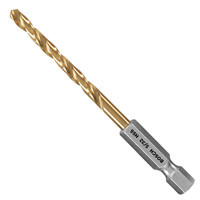 Bosch TI4137IM 12 pc. 5/32 In. Impact Tough Titanium Nitride Coated Drill Bits