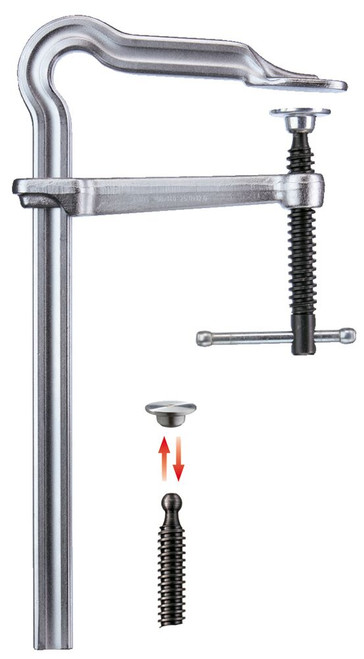 Bessey RSC-24 F-clamp, 24 x 4-3/4 In., 1110 Lb. (5 Pack)