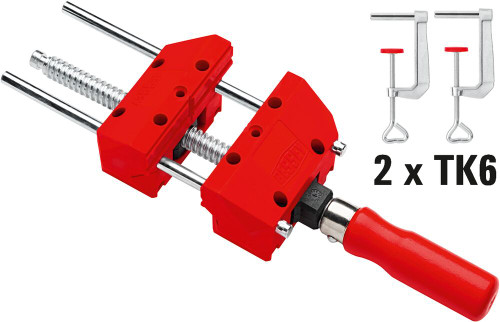 Bessey S-10 Vise, hobby, portable, 3-1/2 In. (6 Pack)