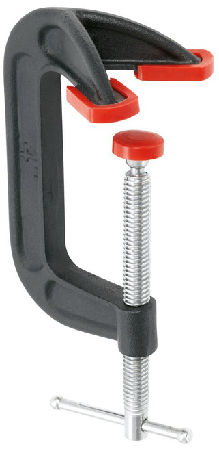 Bessey DHCC-4 C-clamp, double-head, 4 In. (6 Pack)