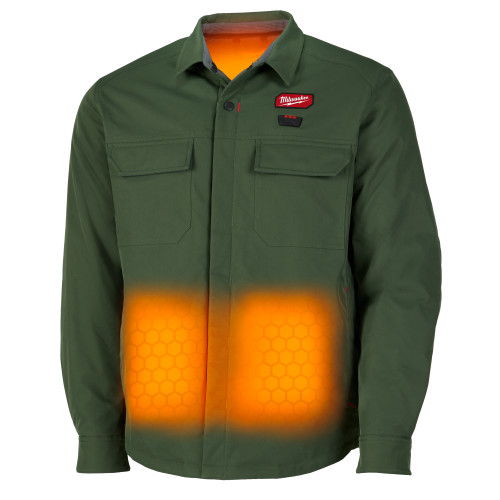 Milwaukee M103E-21S M12 Shirt Jacket - Green S