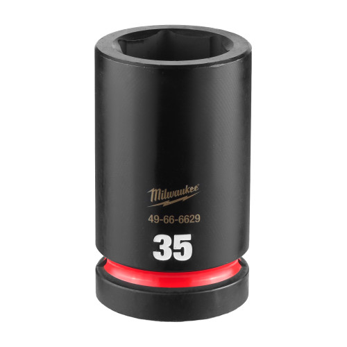 Milwaukee 49-66-6629 SHOCKWAVE Impact Duty 1" Drive 35MM Deep 6 Point Socket
