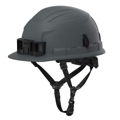 Milwaukee 48-73-1535C BOLT 4PT Custom Grey Front Brim Non-Vented Safety Helmet  - Type 2, Class E