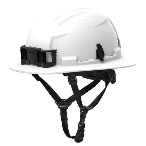 Milwaukee 48-73-1651C BOLT White Full Brim Safety Helmet  Type 2, Class E - Custom Logo