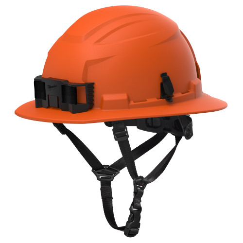 Milwaukee 48-73-1663C BOLT Safety Orange Full Brim Safety Helmet  Type 2, Class E - Custom Logo