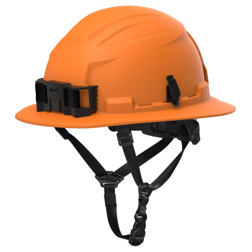 48-73-1689C BOLT Orange Full Brim Non-Vented Safety Helmet  Type 2, Class E - Custom Logo