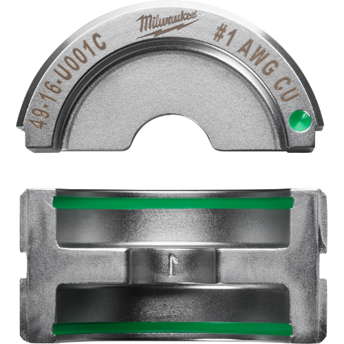 Milwaukee 49-16-U001C #1 Copper U Style Die Milwaukee 49-16-U001C #1 Copper U Style Die