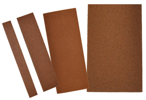 Alfa Tools I 1" X 11" 60 GRIT PSA ALUMINUM OXIDE RESIN CLOTH SHEET 50/PACK