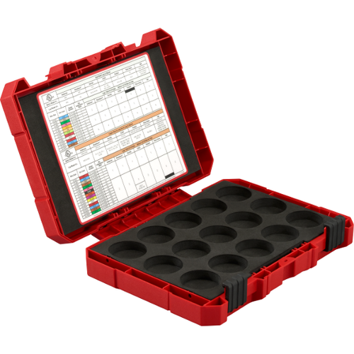 Milwaukee I CASE FOR 15 SETS OF U DIES