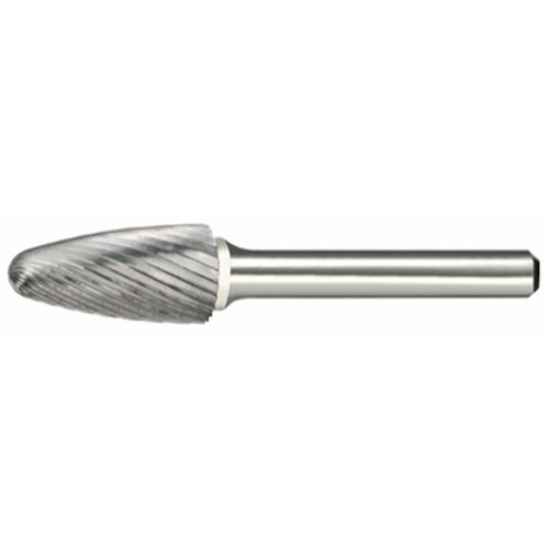 Alfa Tools SF-1L CARBIDE BURR TREE RADIUS END 6" OAL SINGLE CUT