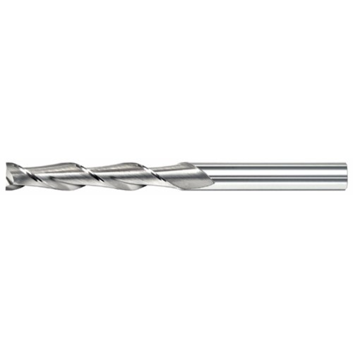 Alfa Tools 1/2X1/2X3 CARBIDE 2 FLUTE LONG SOLID END MILL