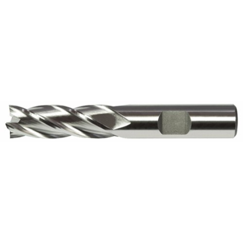 Alfa Tools 1/4X3/8 USA HSS 4 FLUTE CENTER CUTTING SINGLE END LONG END MILL