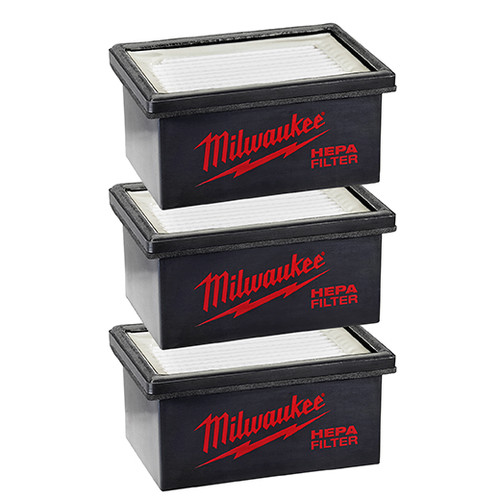 Milwaukee 49-90-2306 M12 HAMMERVAC 3 pack Filters Milwaukee 49-90-2306 M12 HAMMERVAC 3 pack Filters