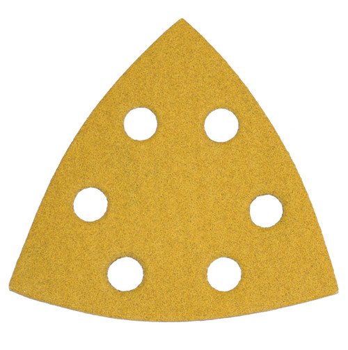 Alfa Tools PTAM220 220G Psa Milwaukee Trianlges Aluminum Oxide Gold Paper, 50 Pack