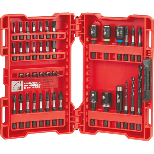 Milwaukee 48-32-4006 SHOCKWAVE Impact Duty Drill & Drive Set - 40PC