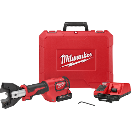 Milwaukee I M18  FORCE LOGIC  CABLE CUTTER KIT with 477 ACSR Jaws