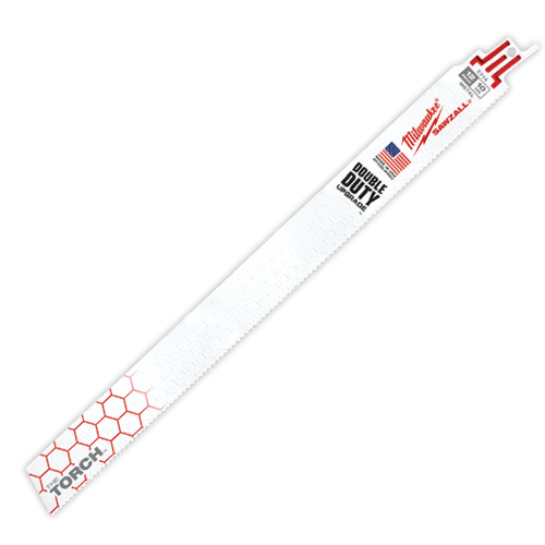 Milwaukee 48-00-5714 12 in. 10 TPI THE TORCH SAWZALL Blades 5PK