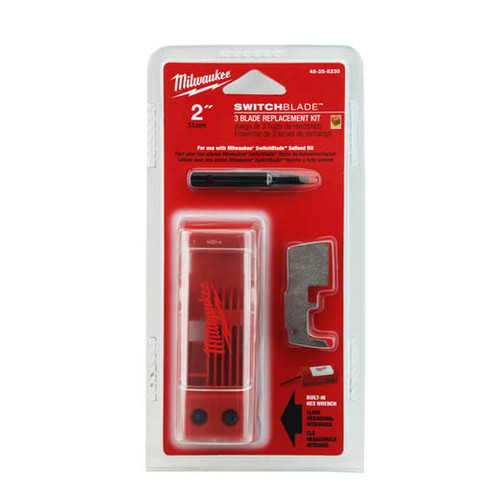 Milwaukee 48-25-5235 2 in. SWITCHBLADE 3 Blade Replacement Kit