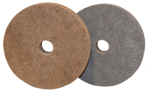 Alfa Tools 8" X 1" X 3" 8 ALUMINUM OXIDE MEDIUM DEBURRING WHEEL