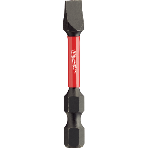 Milwaukee 48-32-4758 SHOCKWAVE 2 in. Impact Slotted 1/4 in. Power Bits-Bulk 25