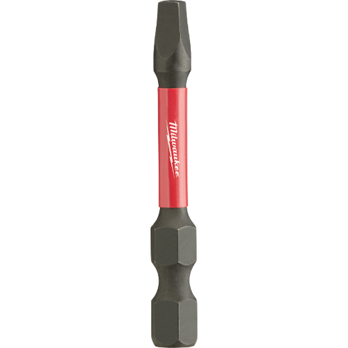 Milwaukee 48-32-4173 SHOCKWAVE 2 in. Impact Square Recess #3 Power Bits 25PK