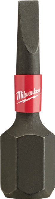 Milwaukee I SHOCKWAVEâ„¢ INSERT BIT SLOTTED 7/64" - BULK (25)