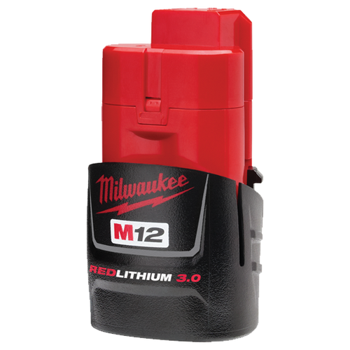 Milwaukee 48-11-2430 M12 REDLITHIUM 3.0Ah Compact Battery Pack Milwaukee 48-11-2430 M12 REDLITHIUM 3.0Ah Compact Battery Pack
