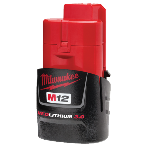 Milwaukee I M12â„¢ REDLITHIUMâ„¢ 3.0 Compact Battery Pack