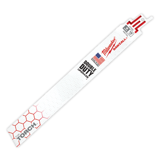 Milwaukee 48-01-2788 9 in. 18 TPI THE TORCH SAWZALL Blades-Bulk 25 Milwaukee 48-01-2788 9 in. 18 TPI THE TORCH SAWZALL Blades-Bulk 25