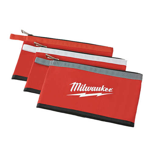 Milwaukee 48-22-8193 3 pk Zipper Pouches