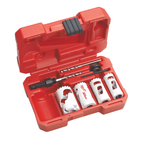 Milwaukee 49-22-4088 7 PC HOLE DOZER Electrician's Hole Saw Kit Milwaukee 49-22-4088 7 PC HOLE DOZER Electrician's Hole Saw Kit