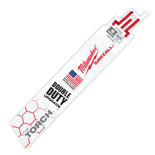 Milwaukee 48-00-5786 6 in. 24 TPI THE TORCH SAWZALL Blades 5PK