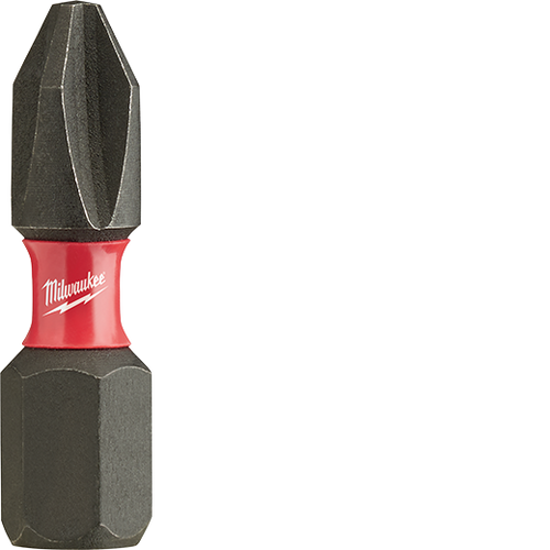 Milwaukee 48-32-4412 SHOCKWAVE 2-Piece Impact Phillips #2 Insert Bits