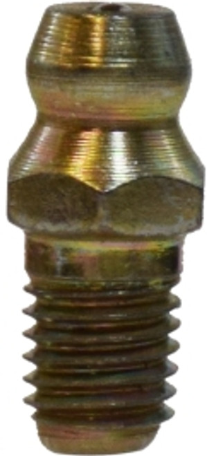 Midland Metal 36142 Long Ball Check, 1/4-28 Thread, NPTF Tapered Thread, 0.312 in Hex, Steel, 0.69 in OAL