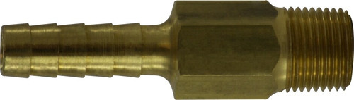 Midland Metal 46533A Anti-Siphon Valve, 1/2 x 3/8 in Nominal, Hose Barbed x MIP, Aluminum Body