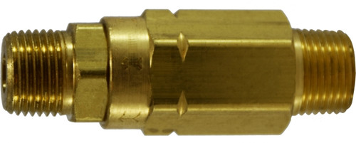 Male x Male High Pressure Check Valve 3,000 PSI 1/4 MIP X MIP CHECK VALVE - 46515