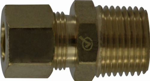 LF Comp Male Adapter 3/16 X 1/8 COMP X MIP ADAPTER LF - 18177LF (700068-0302)