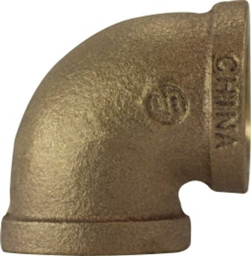 90 Degree Elbow 3/4 BRONZE ELBOW - 44104