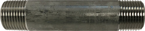 Stainless Steel Nipple 3/8 Diameter 304 S.S. 3/8 X 3 304 SS NIPPLE - 48044