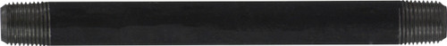 Black Steel Nipple 1/8 Diameter 1/8 X 3-1/2 BLACK STEEL NIPPLE - 57006