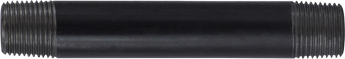 Black Steel Nipple 3/8 Diameter 3/8 X 1-1/2 BLACK STEEL NIPPLE - 57041