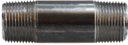 Black Steel Nipple 3/4 Diameter 3/4 X 2-1/2 BLACK STEEL NIPPLE - 57083