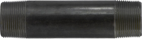 Black Steel Nipple 1-1/4 Diameter 1-1/4 X CLOSE BLACK STEEL NIPPLE - 57120