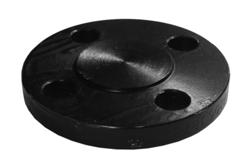 Midland Metal 107053 Raised Face Blind Flange, 10 in, Steel, 150 lb