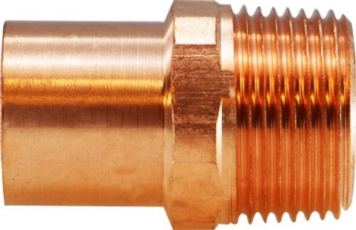 Fitting Male Adapters Ftg x M 1 Copper  Ftg x Male adapter - 77334