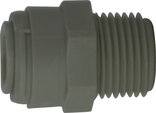Male Connector 3/8 X 1/2 PLASTIC P-IN X MIP ADP - 20062P