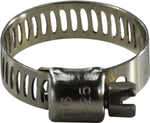 316 SS Marine 7/32-5/8 ALL 316 CLAMP - 350004SS